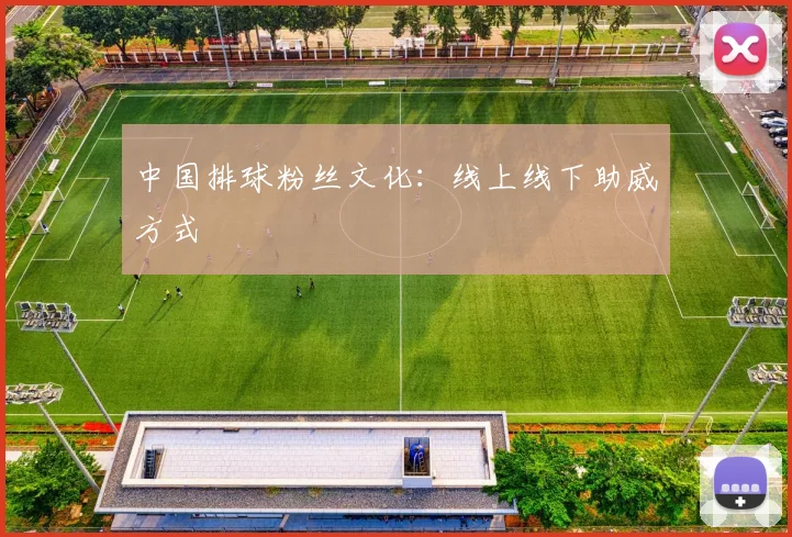 中国排球粉丝文化：线上线下助威方式